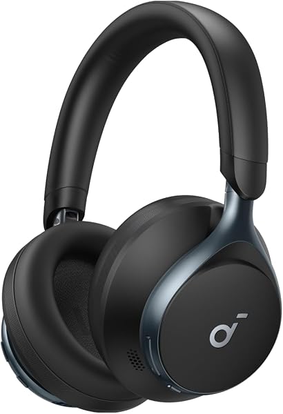 Anker Soundcore Space One noise cancelling headphones in black